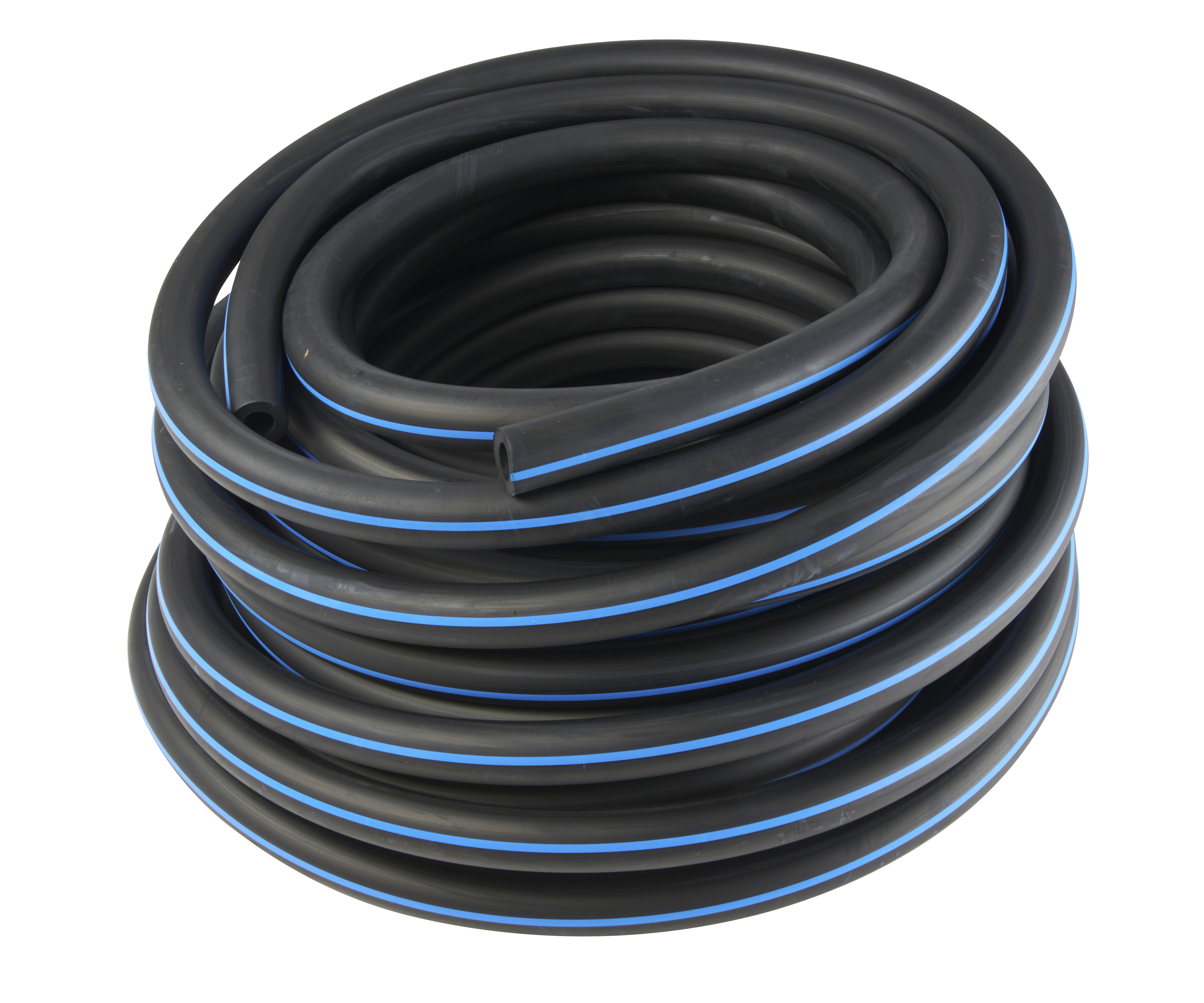 Gummi Luftschlauch, 12 x 22 mm, blauer Streifen